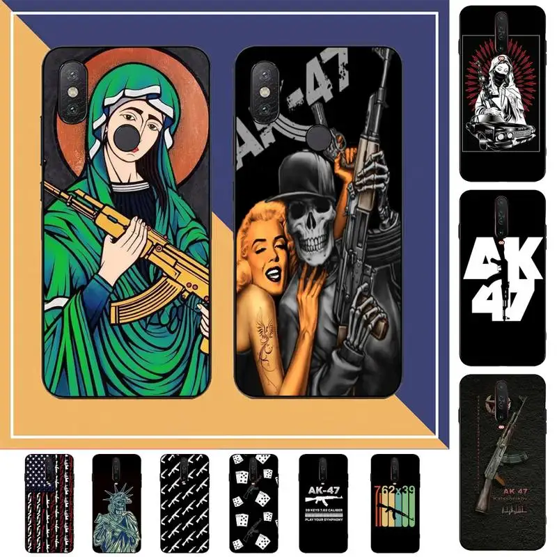 

AK47 Gun Phone Case for Redmi Note 8 7 9 4 6 pro max T X 5A 3 10 lite pro