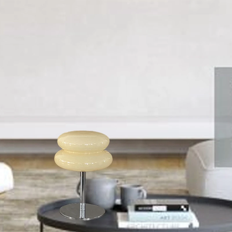 Ретро лампа для яичного пирога милая тумбочка девочек подарки USB настольная