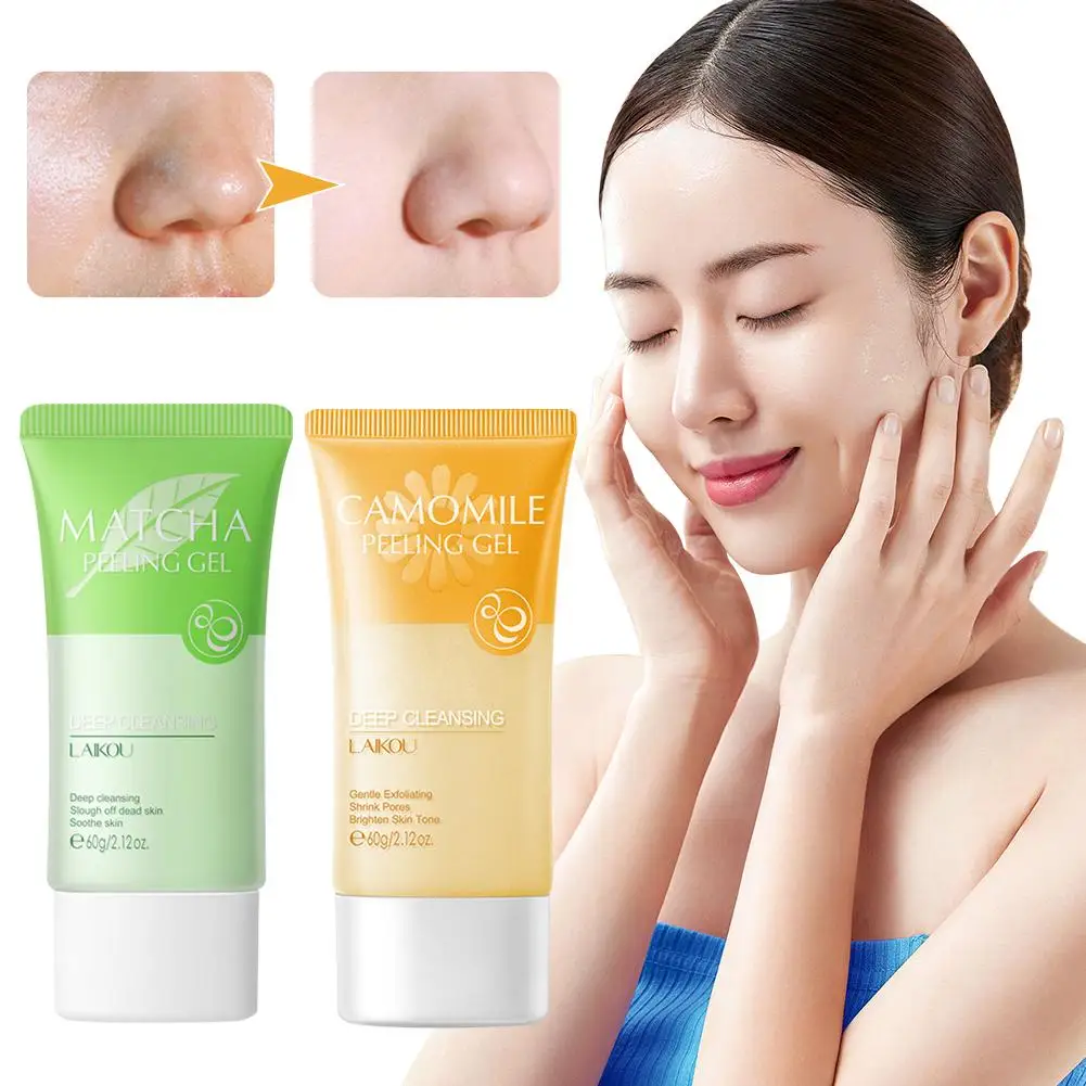 

Matcha Exfoliating Peeling Gel Facial Scrub Moisturizing Nourishing Scrubs Gel Cleansing Whitening Repair Exfoliating Facia V8E2