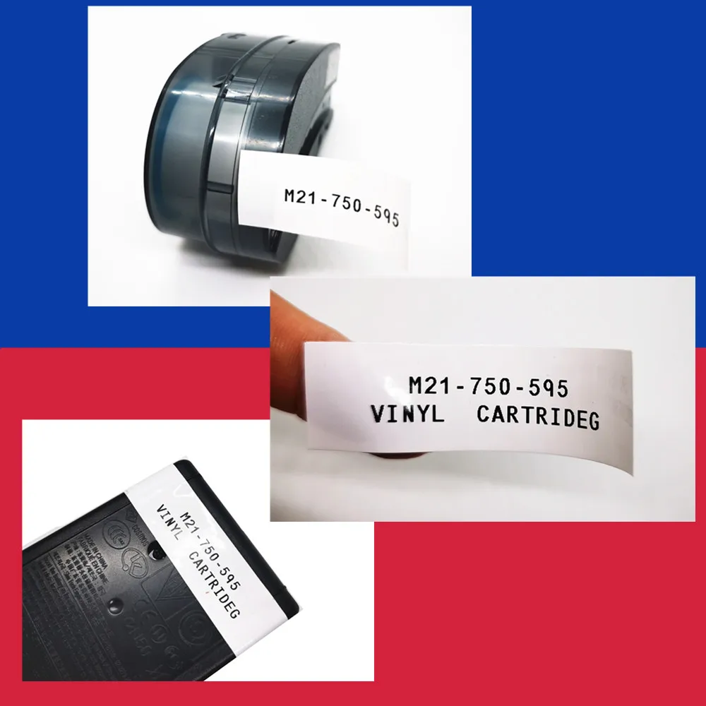 20PK запасная деталь виниловая фреза для Brady принтер IDPAL черный на белом 19 1 мм * 6 4 м