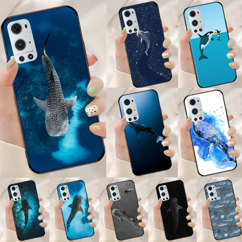 whale sharks fish phone case for realme 8 pro gt neo2 gt master c21 8i cover for oneplus 9r 8t nord2 9 pro free global shipping