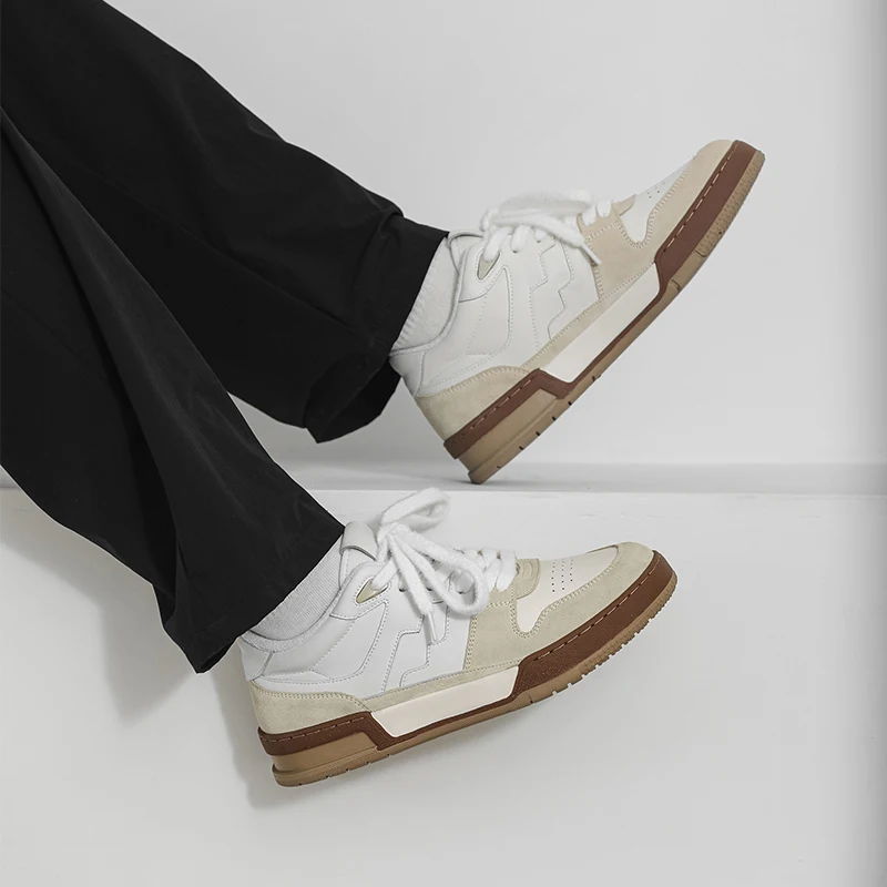 Осенне-зимняя новая обувь для скейтбординга в стиле ретро дышащая модная спорта