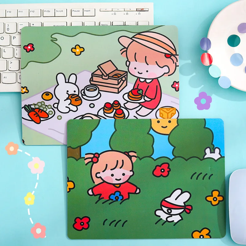 

1pc Kawaii Mouse Pad Mouse Pad Cute Cartoon Wrist Pad Waterproof Anti-Slip Office Computer Mouse Pad