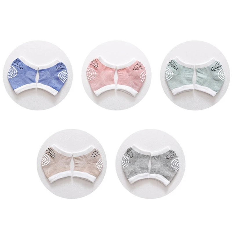 

1 Pair Baby Crawling Anti-Slip Kneepads Kids Safety Elbow Cushion Infant Toddlers Leg Warmer Knee Support Protector Kneecap