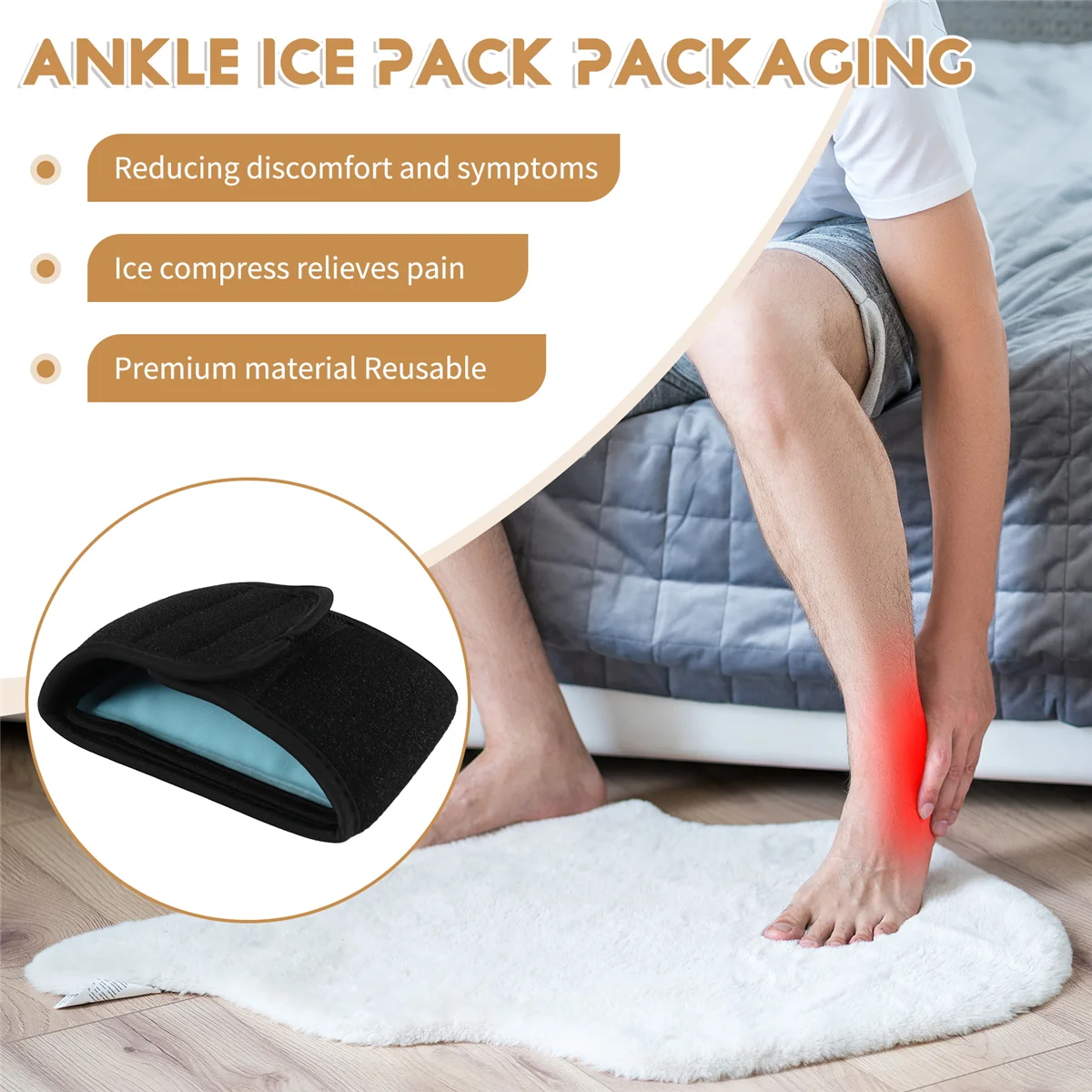 Холодная терапия холодные пакеты многоразовый гелевый пакет со льдом компресс