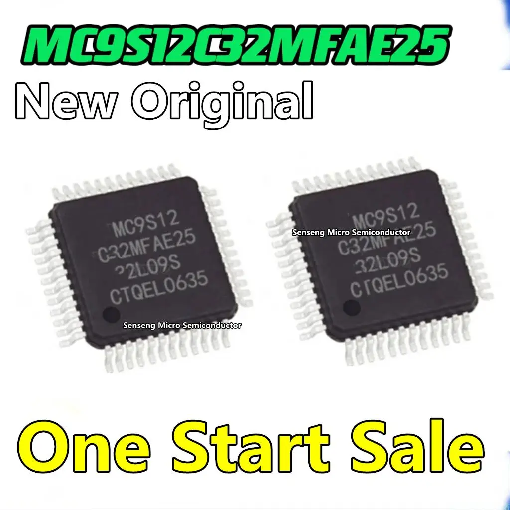 

Новый оригинальный микроконтроллер MC9S12C32MFAE25 посылка 16-bit
