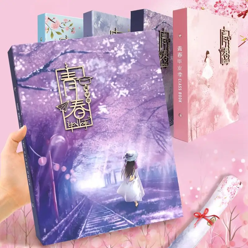 Classmate Record Graduation Memorial Booklet Primary School Student's Sixth Year Graduation Season Message Address Book