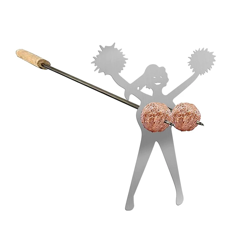 2 шт. стальные жаровня для хот-догов/зефир горные люди и танцующие женщины в форме