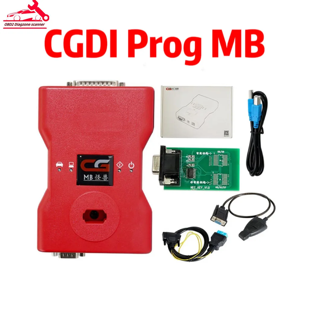 

CGDI Pro MB For Benz B-MW Auto Key Programmer Support All Key Lost Fastest With Simulator& Adapter&ELVC/NEC Test Line&CG MB Tool