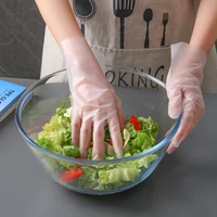 household gloves tpe food grade disposable 100pcs200pcs no odor durable household cleaning gourmet glove box