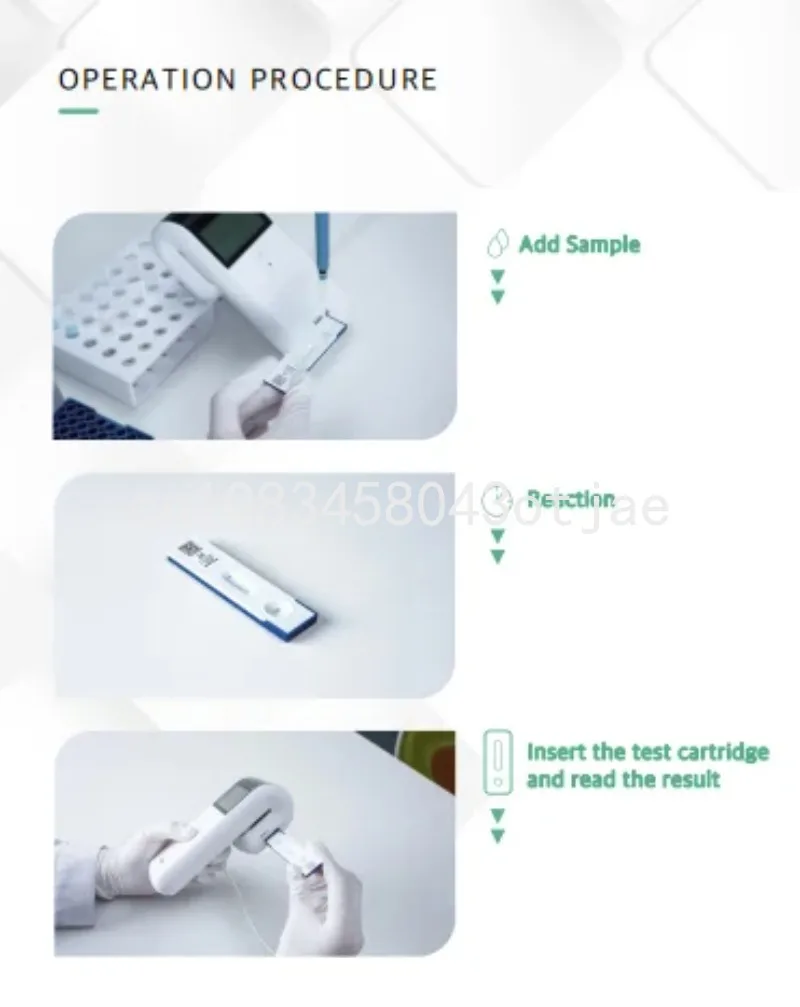 Новое поступление сертификат CE медицинский анализатор для кардиологии Troponin hbA1C