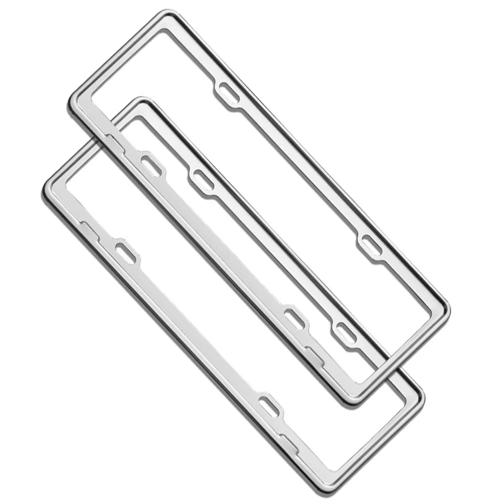 

2 шт., подставка для номерного знака из нержавеющей стали