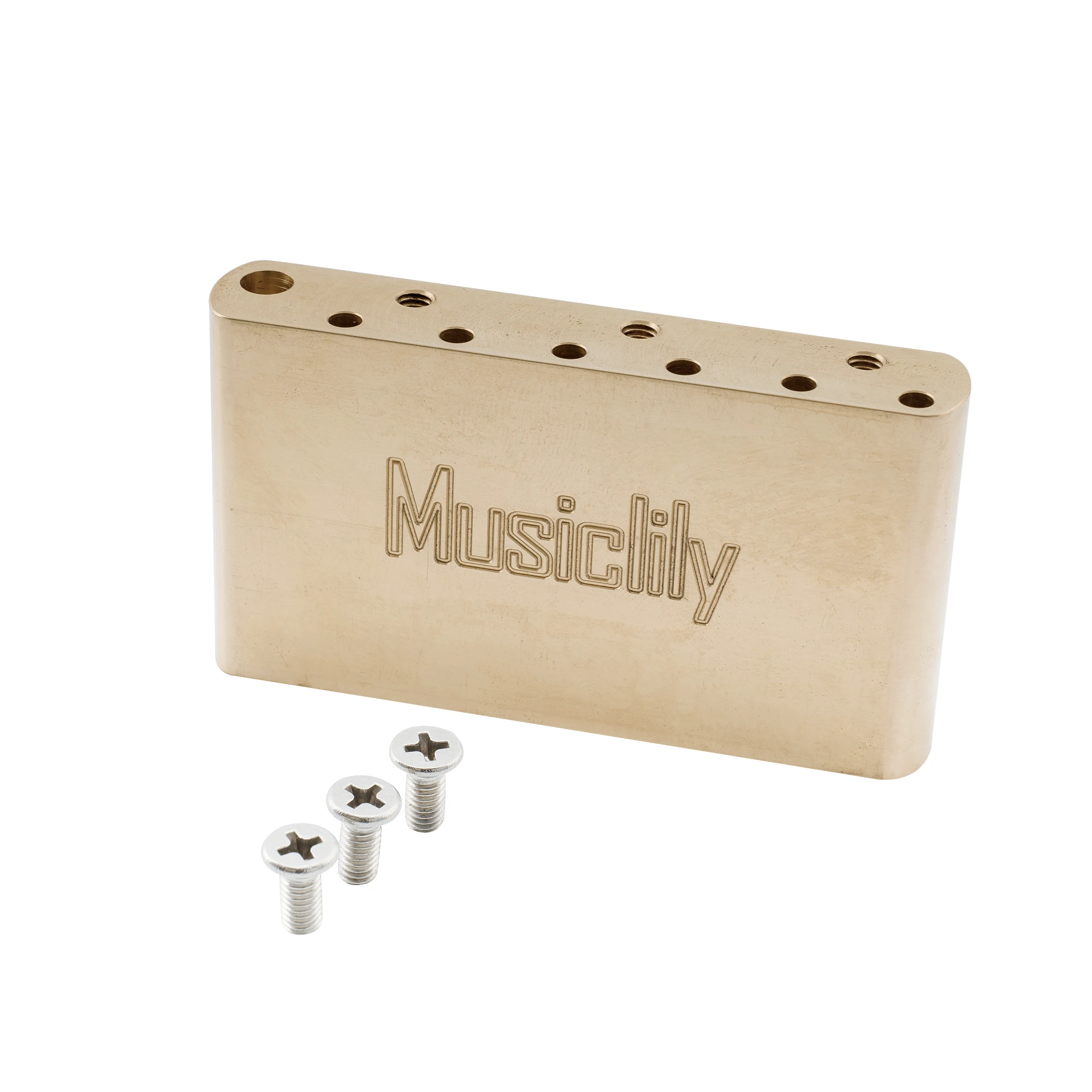 Musiclily Ultra 56 5 мм зашаговый блок из латуни 42 Tremolo для США/Мексики брызговик Винтажный