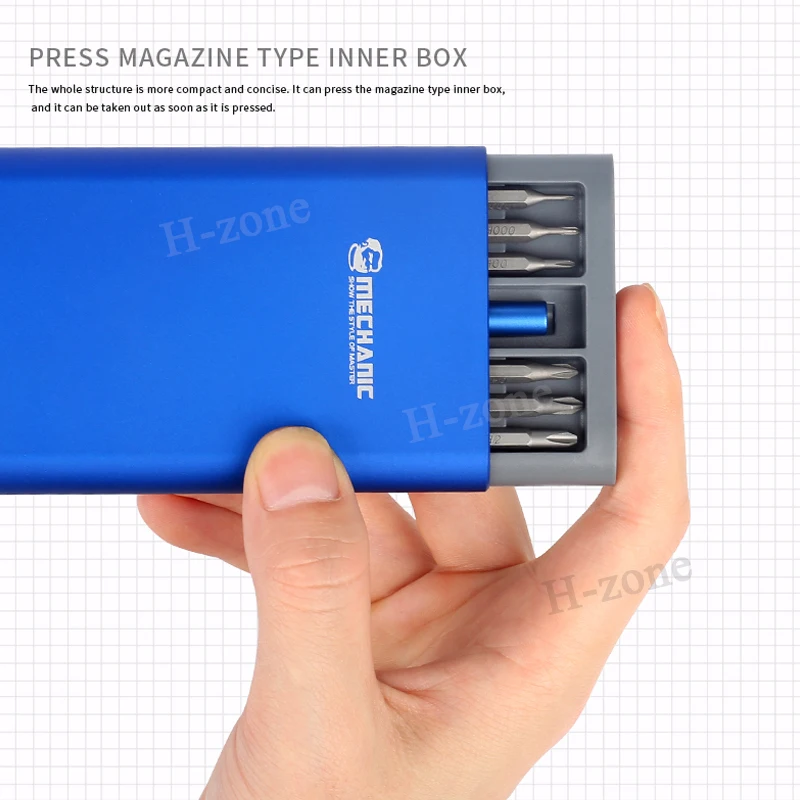 Набор прецизионных отверток MECHANIC iTech 48 в 1, инструменты для технического обслуживания и демонтажа Iphone, Ipad, ремонт ноутбука