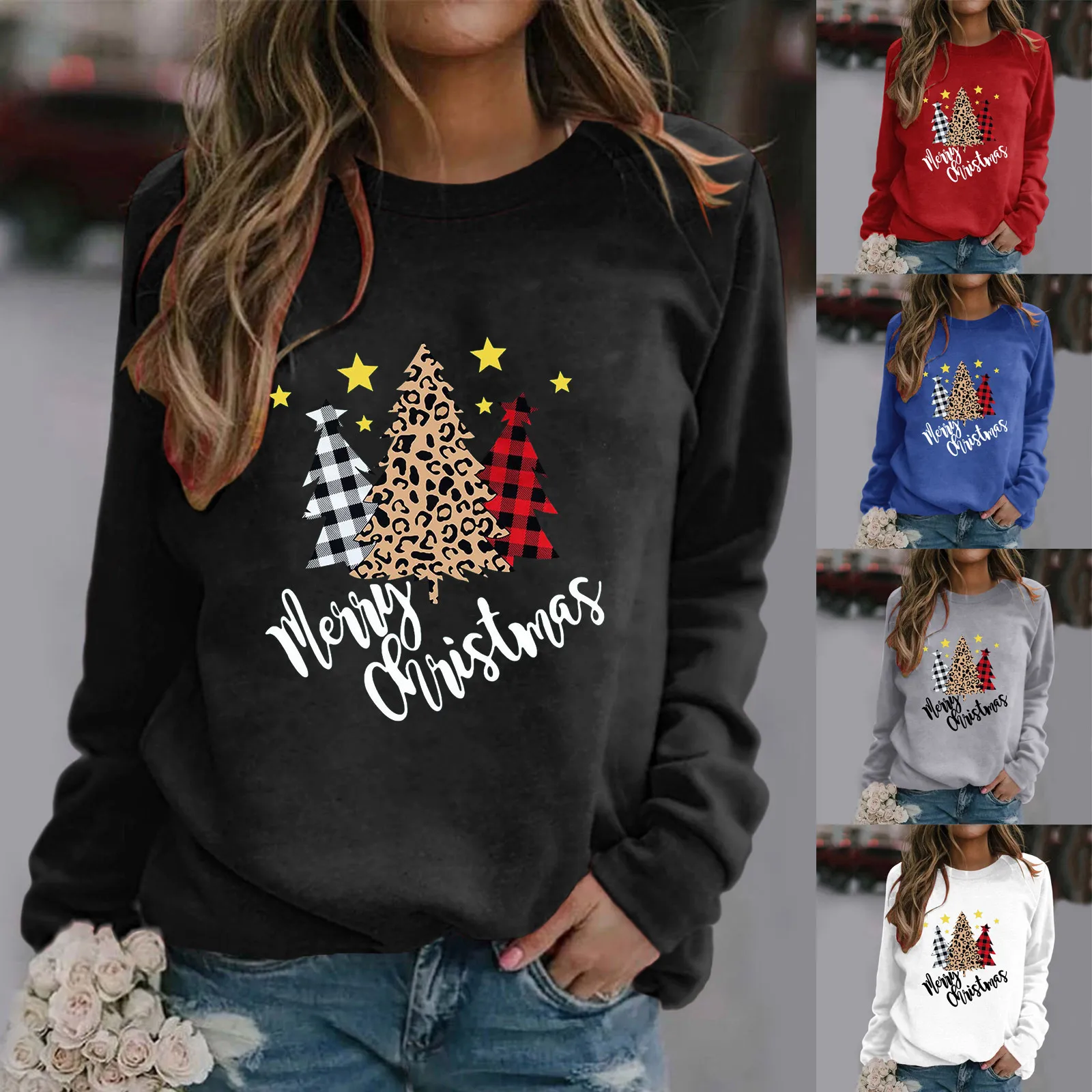 

Pullover Tops For Womens Daily Hoodie Womens Sweatshirts Women Trendy Women Cowl Neck Solid Long Sleeve Knit Pullover Sweater