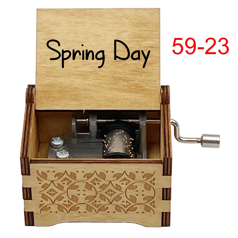 

Singer Color Print wooden Music Theme Spring Day Music Box Music Fans Girlfriend Wife Christmas Birthday New Year Gifts