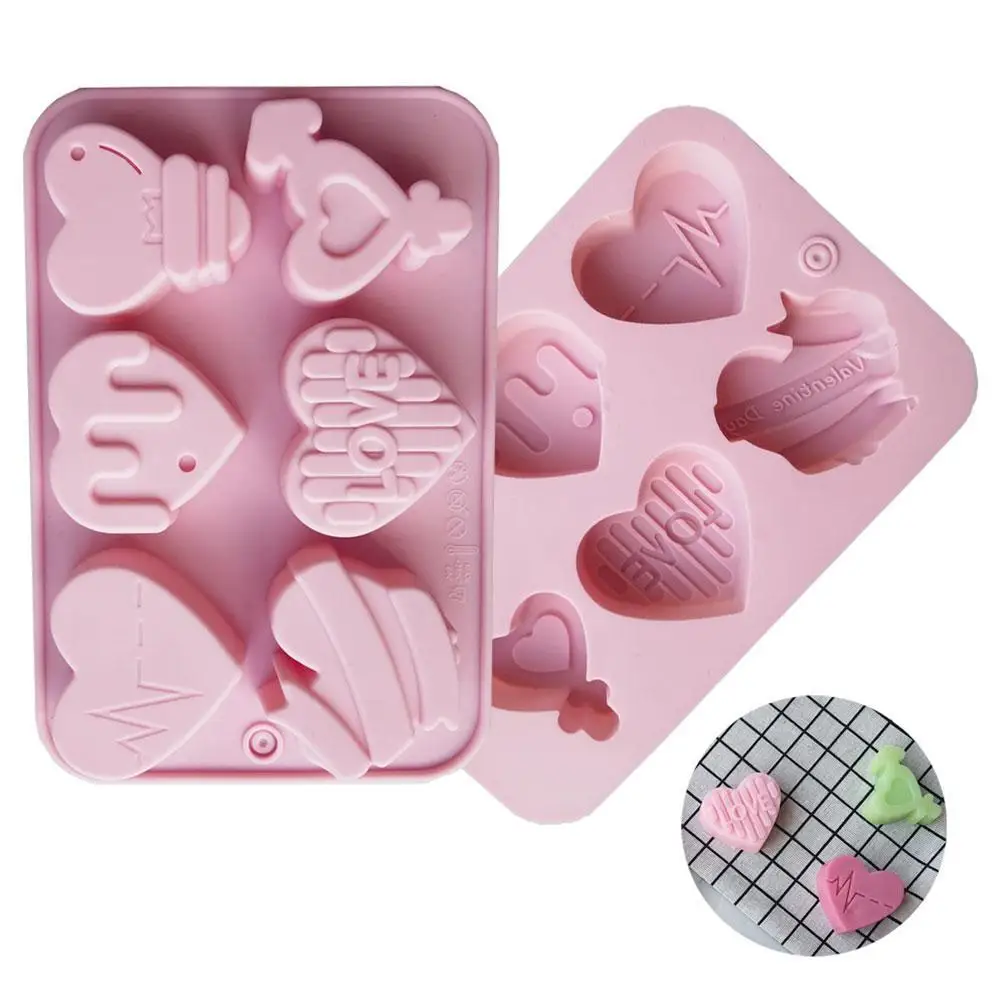 Силиконовая форма для торта 6 ячеек |