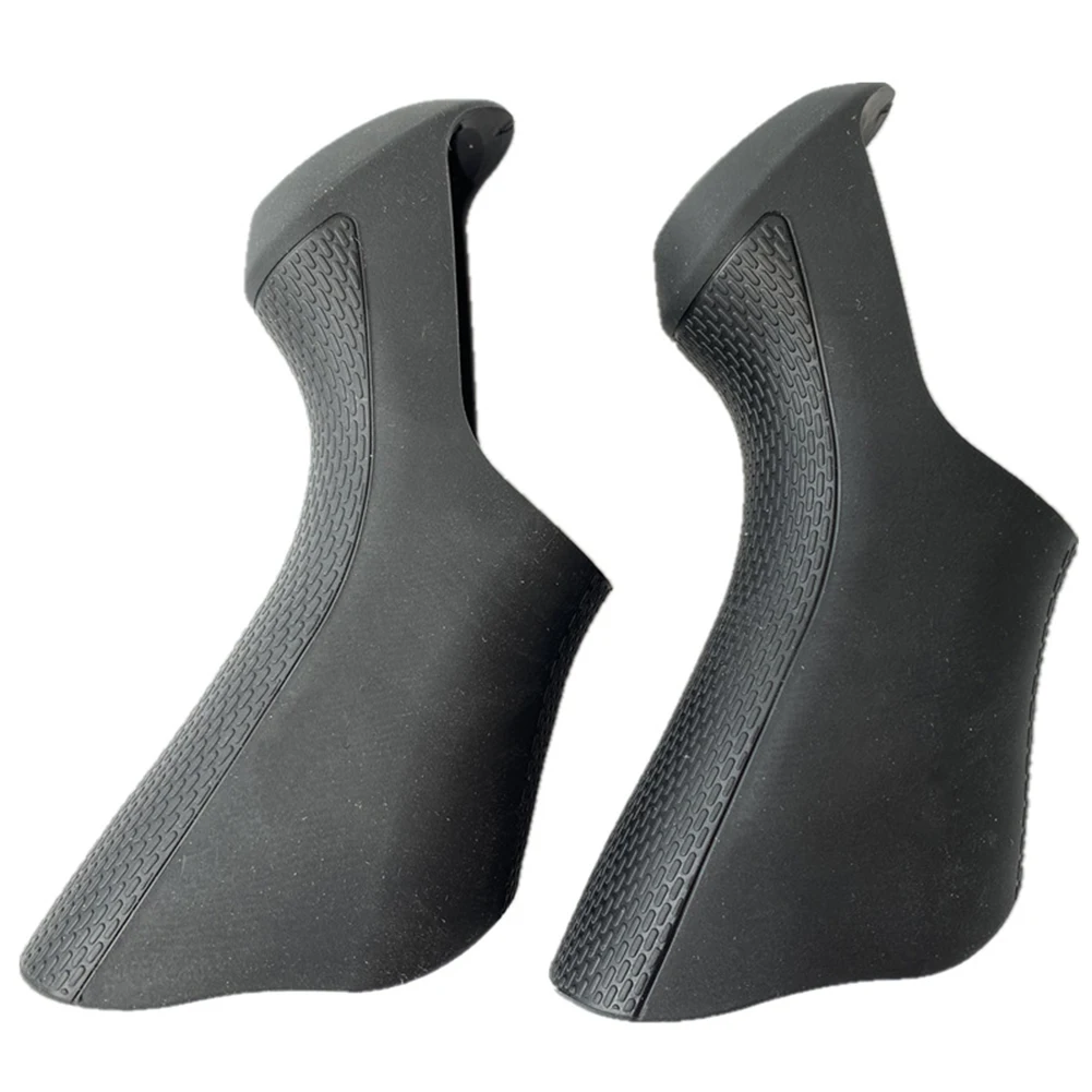 

1 Pair Road Bike Gear Shift Covers Bicycle Brake Gear Shift Rubber Sleeve Hoods For -Shimano Ultegra Di2 ST-6870 Cycling Parts