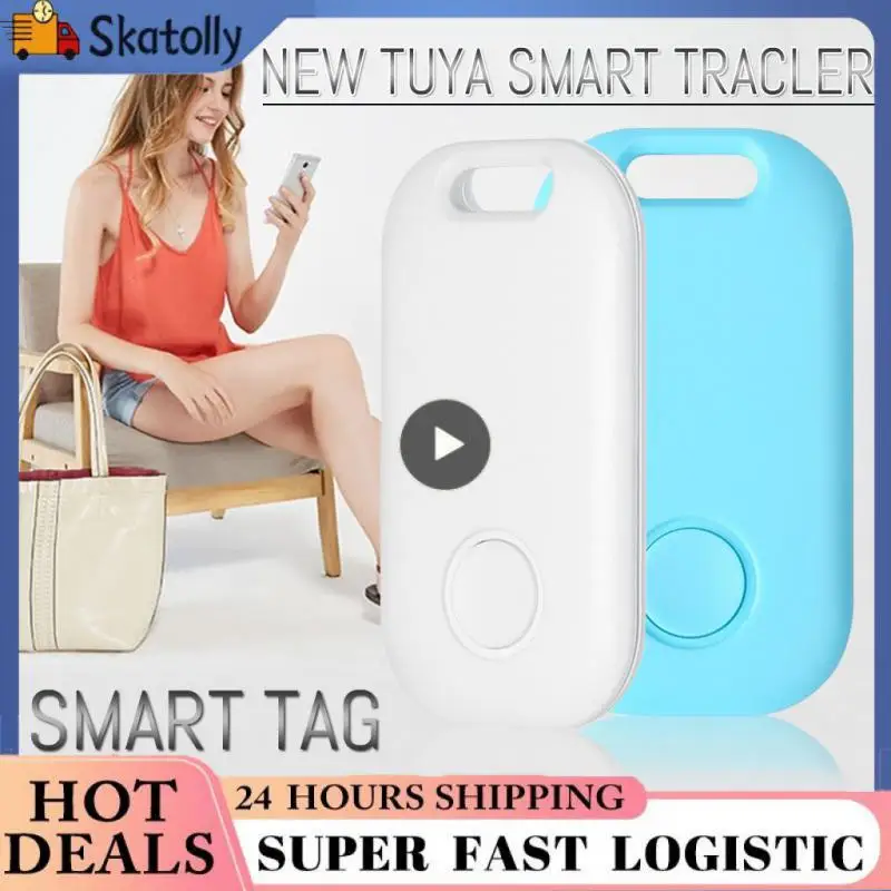 

1~10PCS Tuya Smart Tag Mini GPS Tracker Key Bag Child Pet Finder Location Record Wireless bluetooth-compatible Anti-lost Alarm