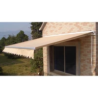 Outdoor Folding Canopy Awning Smart Electric Retractable Canopy Curtain Glass Roof Insulation Aluminum Alloy Not Coated