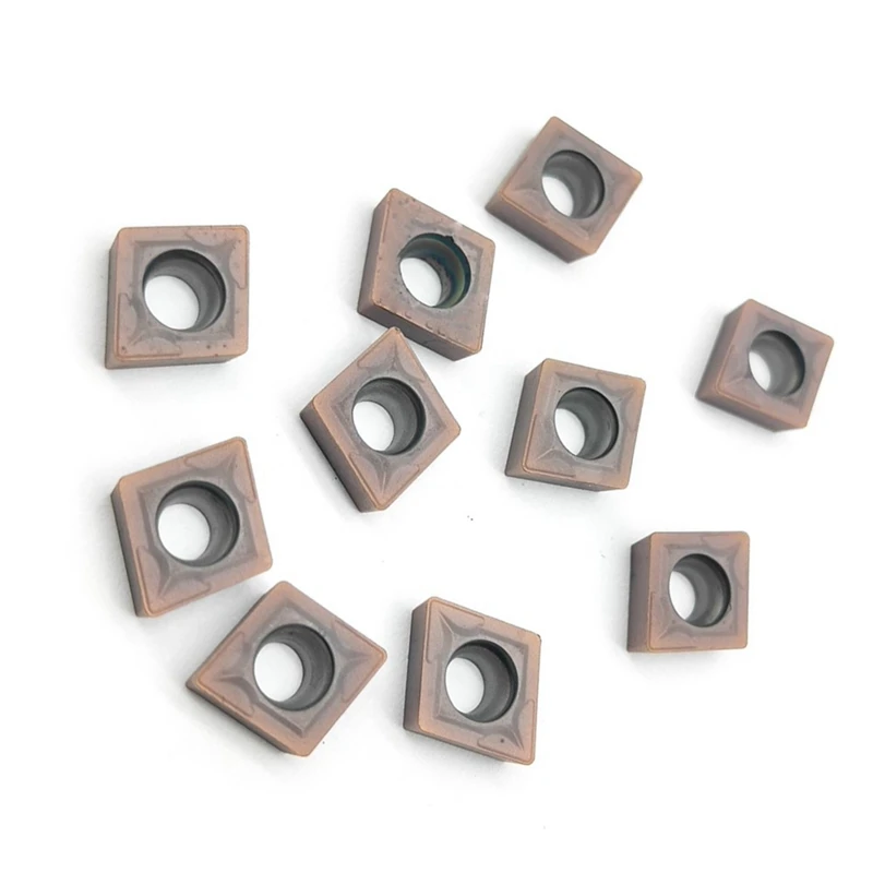 

10Pcs CCMT060204 CNC Internal Turning Tool Carbide Turning Tool Milling Tool Lathe Tool CCMT
