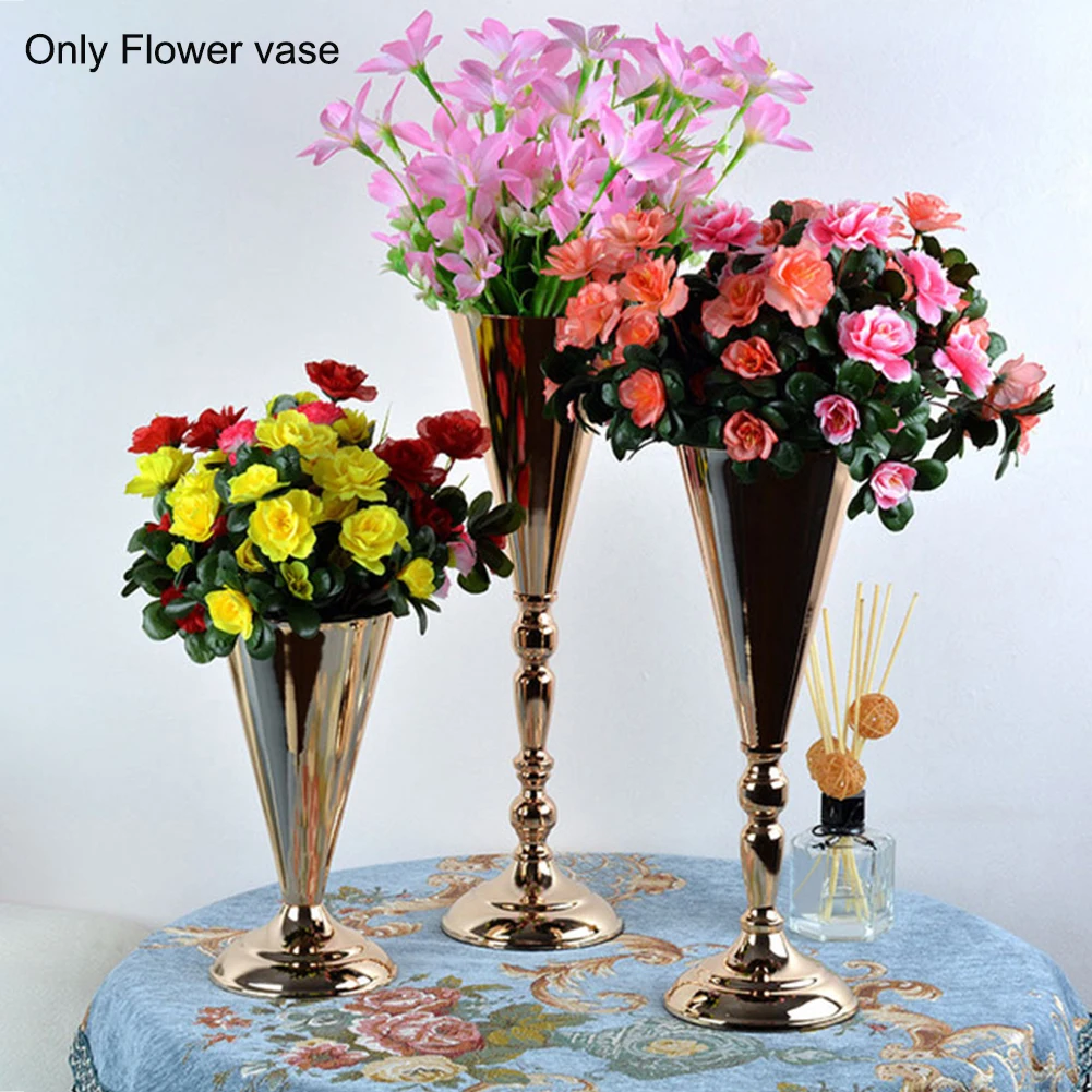 Storage DIY Craft Iron Art Flower Vase Home Decor Living Room Display Rustproof Wrought Wedding Arrangement | Дом и сад
