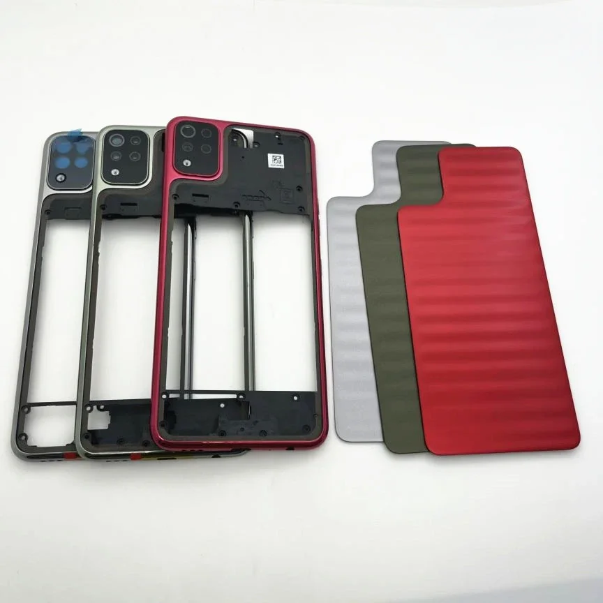 Фото Для LG K42 LMK420 Корпус задней двери Задняя крышка батарейного отсека со средней рамкой Замена Ремонт №3
