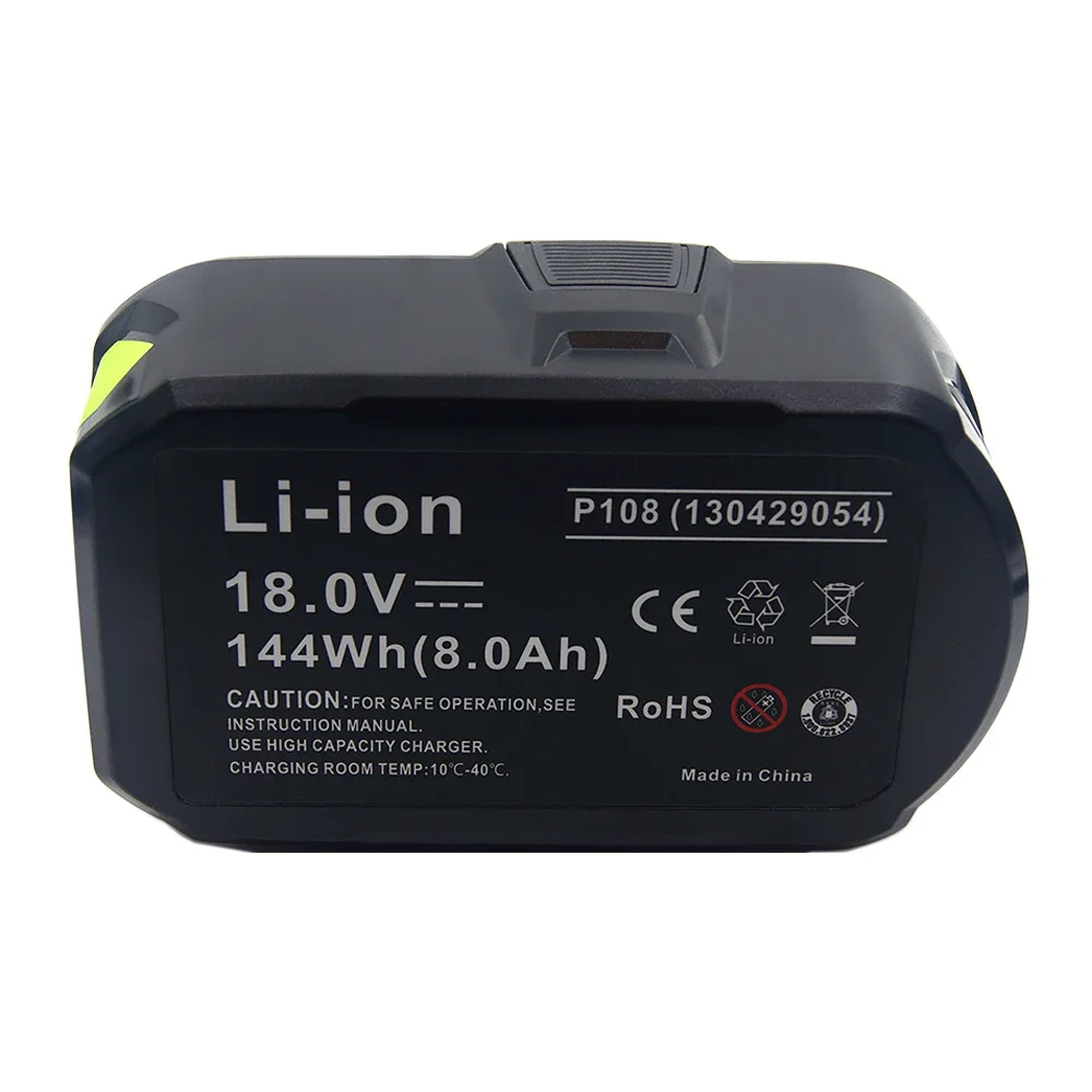 Литий-ионный аккумулятор для Ryobi RB18L60 One Plus P107 P122 P104 P105 P102 P103 P109