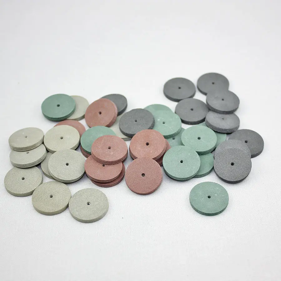 

50pcs Mixed Silicone Rubber Polishing wheels for Dental Jewelry Rotary Tool Dental Silicon Rubber Polishing Wheel