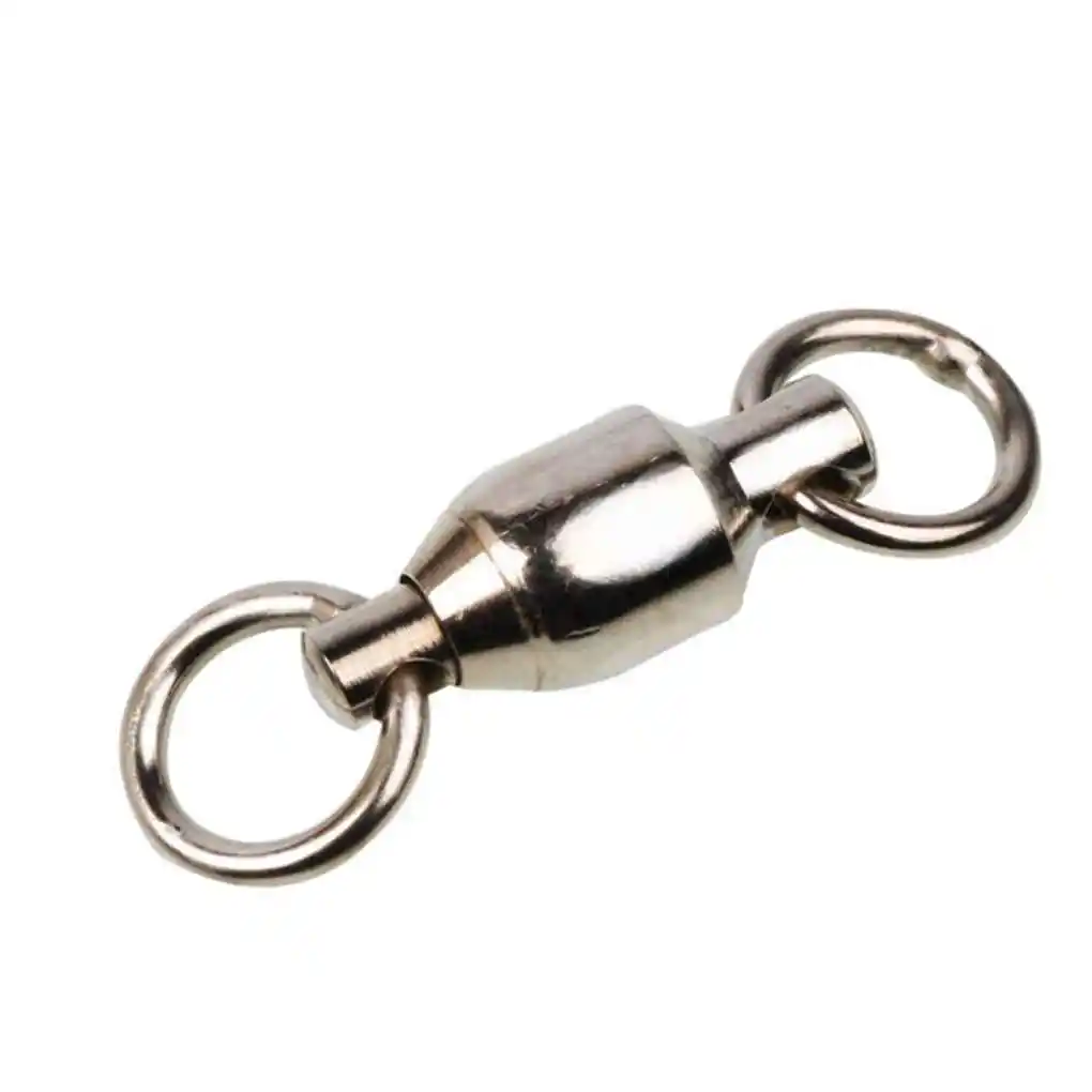 

30 Pieces Fishing Swivel Connectors Ball Bearing Outdoor Sports Tools