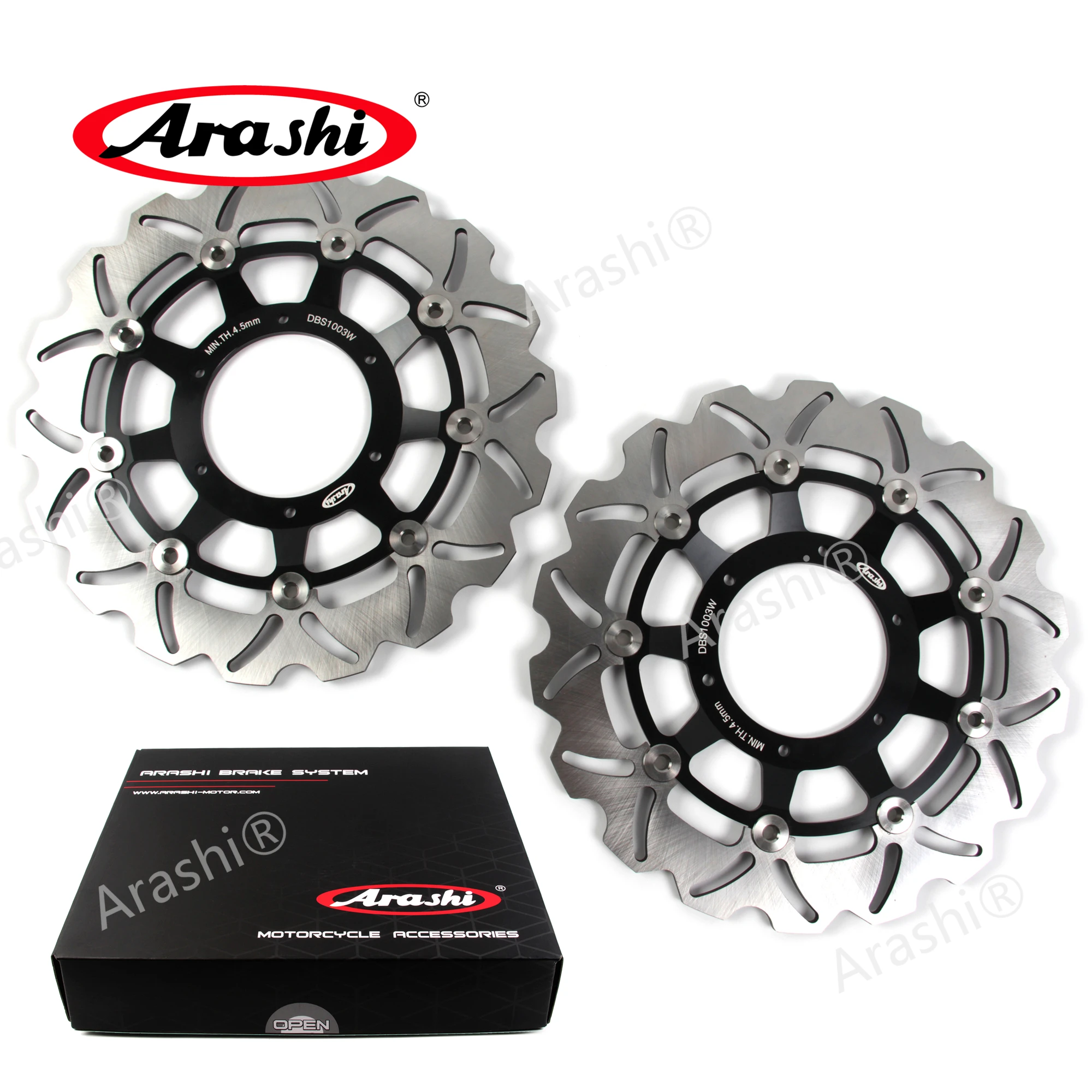 

Arashi 1 комплект для HONDA CBR F 600 CBR600F4i 2001 2002 2003 2004 2005 2006 2007 передний тормозной диск задний тормозной диск ротор с ЧПУ CBR600F