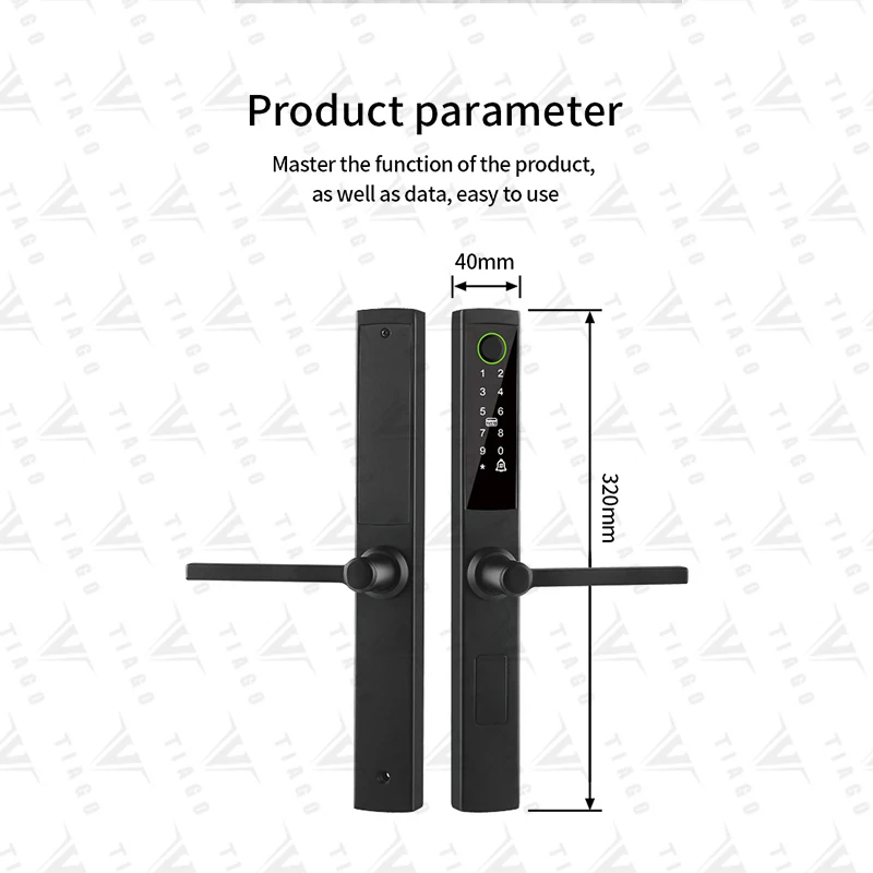 Водонепроницаемая электронная смарт-карта TIAGO K5 с поддержкой Wi-Fi и
