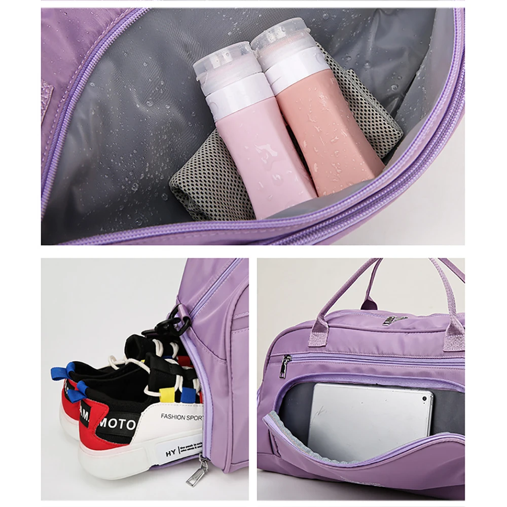 Large-capacity Fitness Bag Dry And Wet Separation Waterproof Sports Yoga Shoulder Handbag Short-distance Travel Bag 2022 New