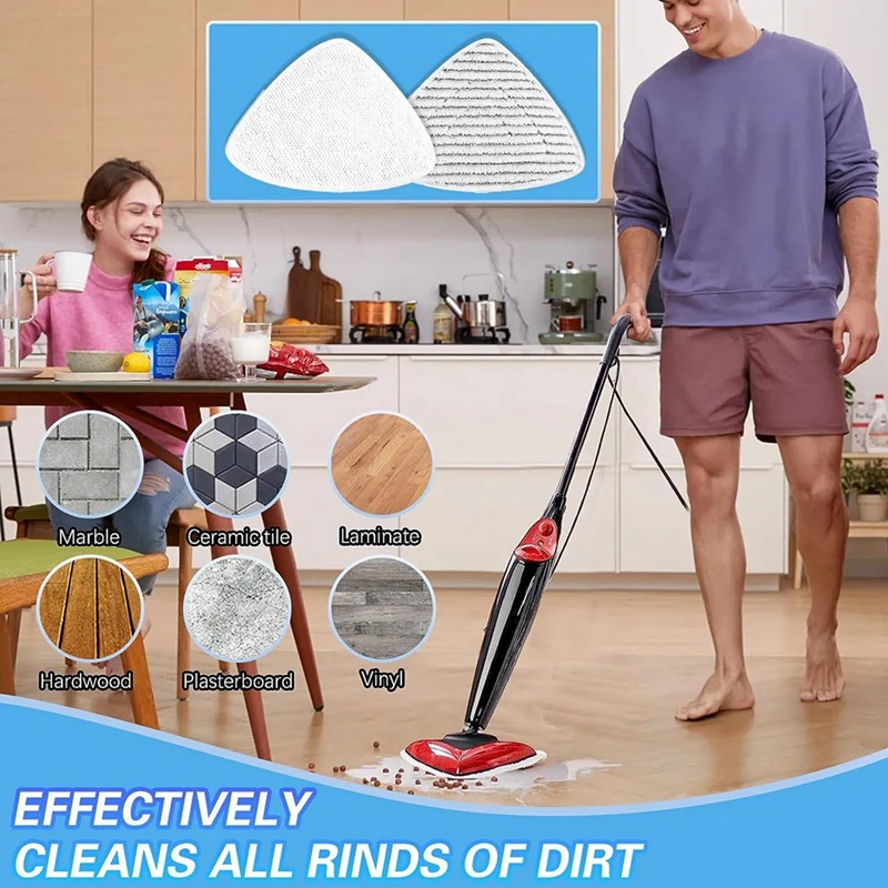 10 шт. сменные чехлы для пароочистителя аксессуары Vileda и Steam Plus