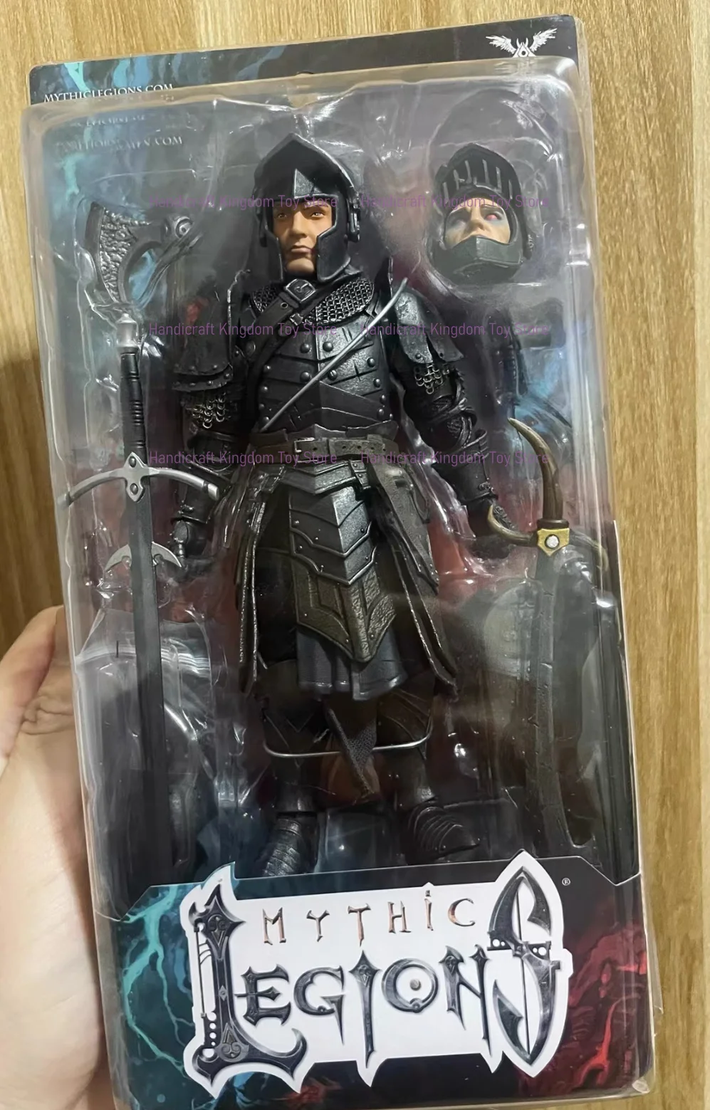 Фото В наличии: Mythical Legion of Four Knights 25LC Limited Online Version Black Knight 2.0, 1/12, американский 6-дюймовый подвижный солдат (фигурка) №1