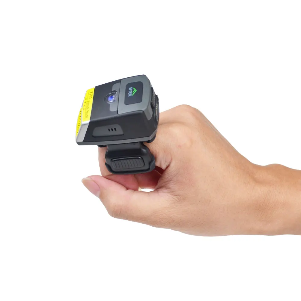 

Professional Finger Barcode Scanner, IP65 Level EF02 Ring Barcode Reader