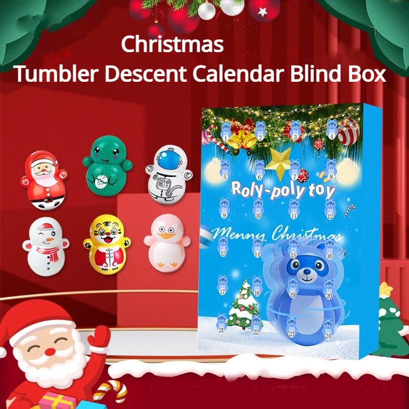 And New Christmas Rollover Doll - Fun Stress Relief Toy As A Christmas Gift For Children