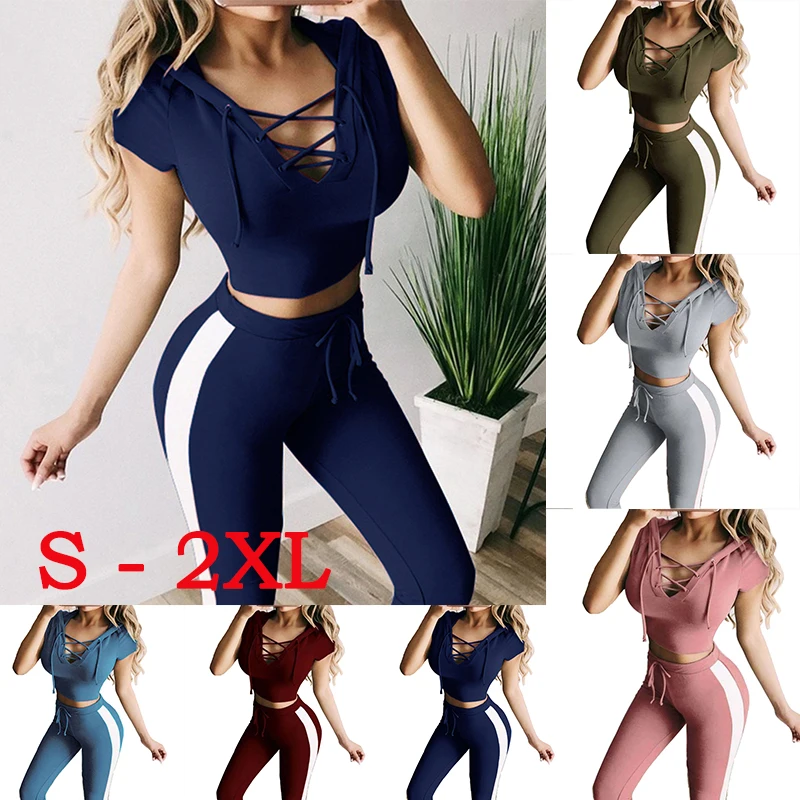 Women's yoga suit combination fitness wear running clothes sportswear sexy sportswear sportswear tops tights large size