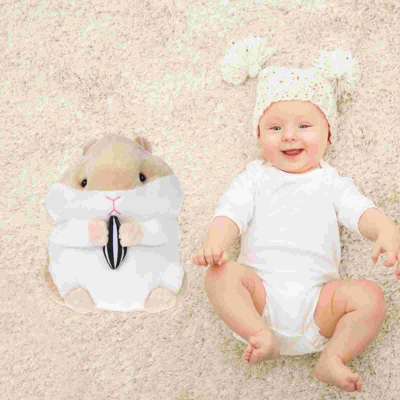 Мягкая плюшевая игрушка-симулятор хомяка очаровательная игрушка с героями