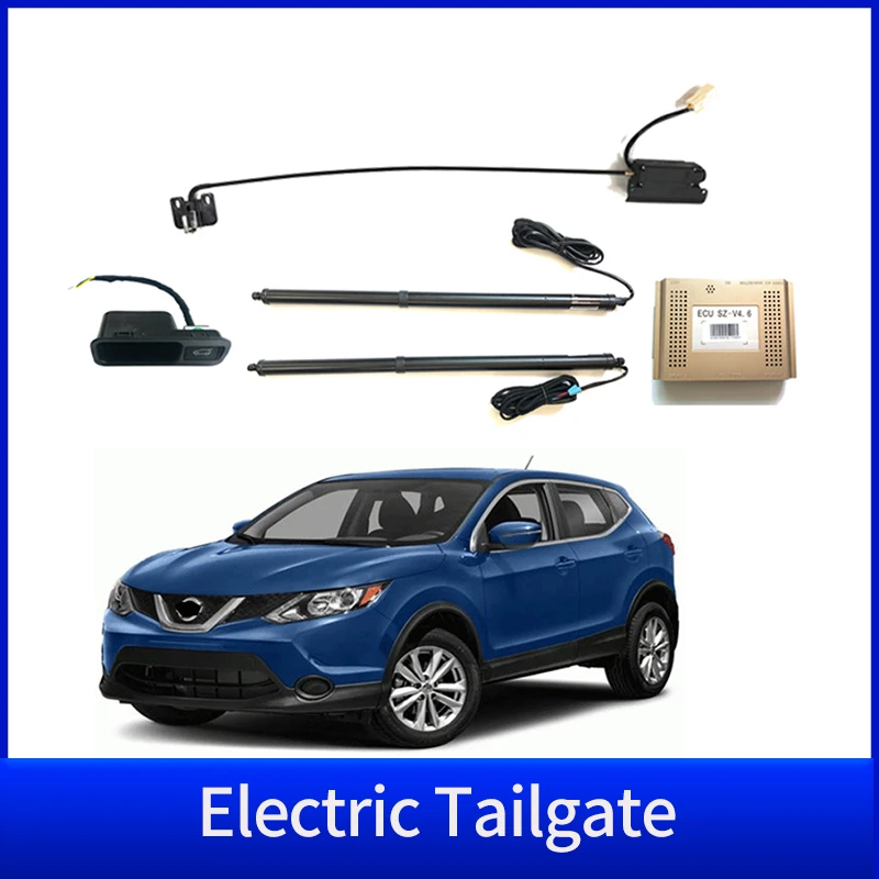 

Electric Tailgate Refitted For Nissan Qashqai 2016 2017 - 2021 Auto Power Liftgate Tail Gate Door Supports Shocks Tailgate Boot