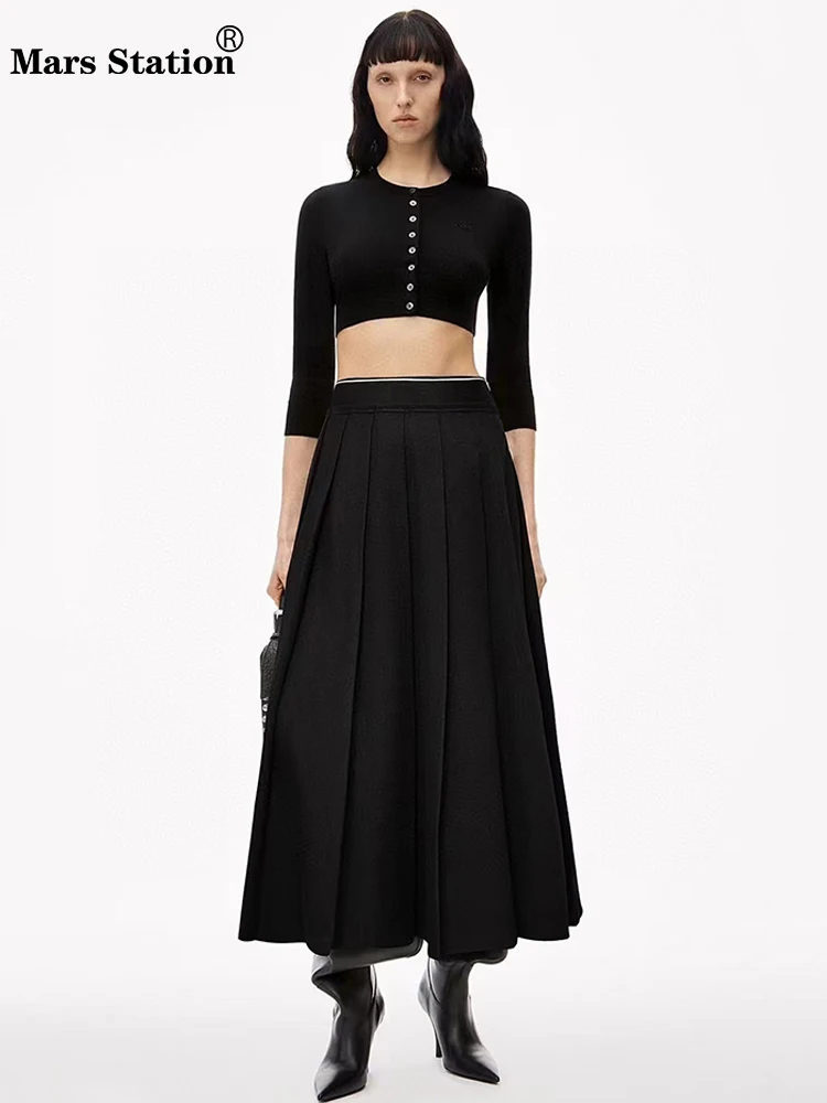 Юбка-пуф женская с высокой талией эластичная универсальная Свободная юбка в