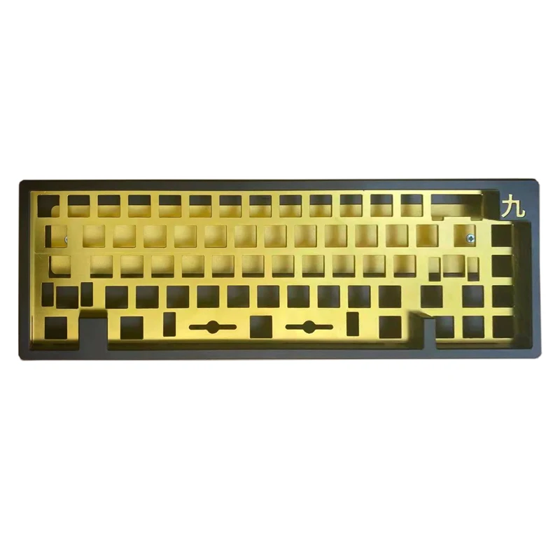 CNC Machining Aluminum 60% Keyboard TKL Layout 6061 6063 Brass Mechanical Keyboard Case Gk61 Gh60 Aluminum Case Keyboard Cnc