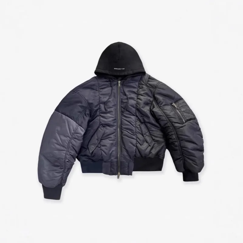 Jimo GRAILZ American High Street нерегулярные сращивания трехцветный дизайн на молнии