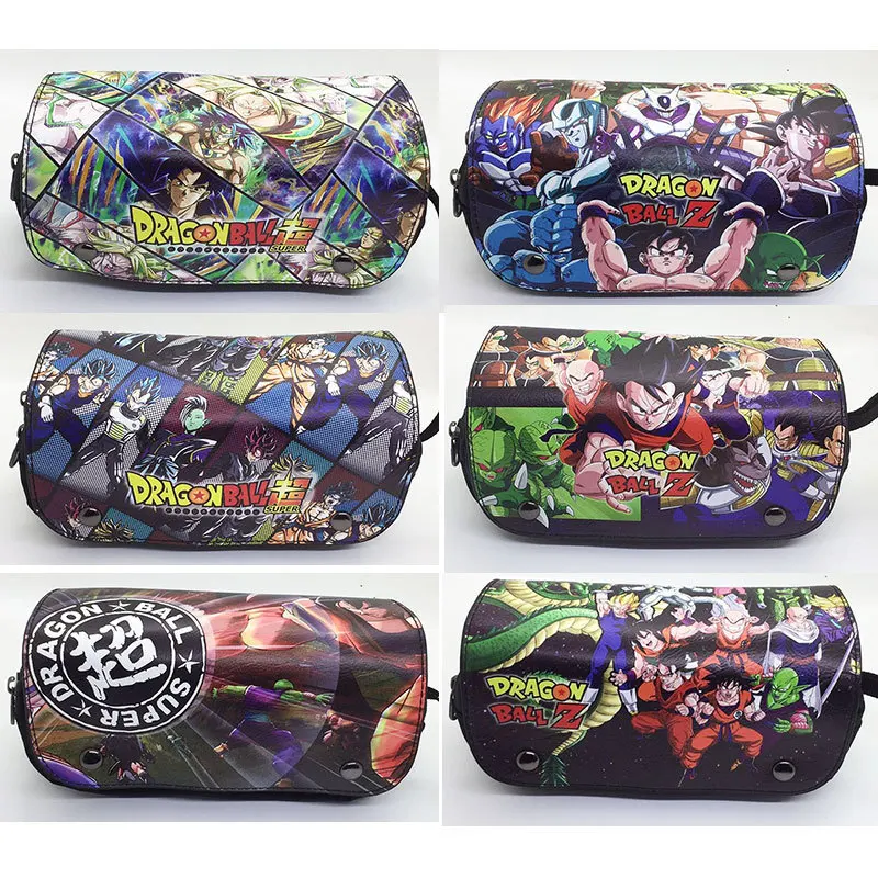 Case Double-deck Ultra-large Capacity Nylon Pencil Bag Student School Supplies Stationery