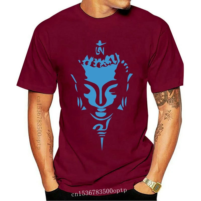 

Camiseta negra для мужчин, camisa с принтом известной гантамы, религиозный, асцетический, салийский, обучающий, Buda, cara, color a