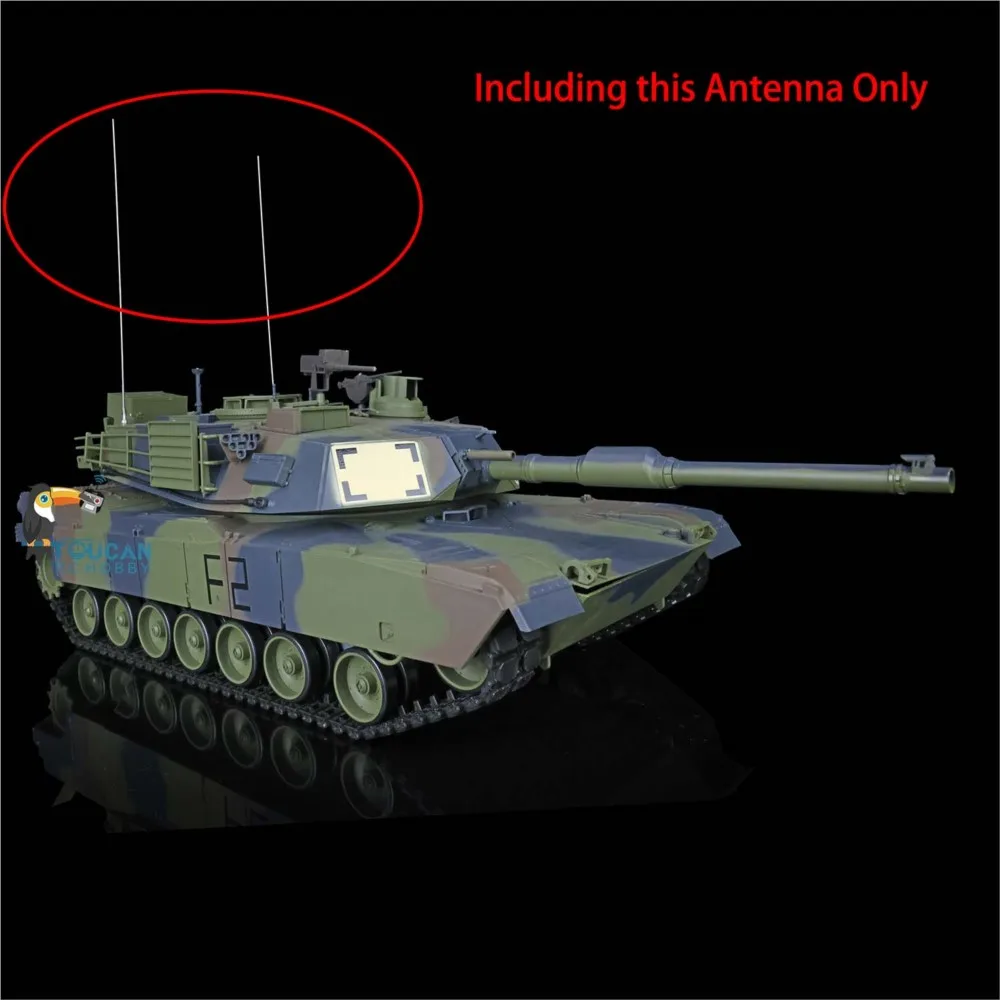 Фото Антенна Heng Long (общие запчасти) для радиоуправляемых танков 1/16: Tiger I, USA M4A3 Sherman, King Tiger TH20561-SMT1 №2