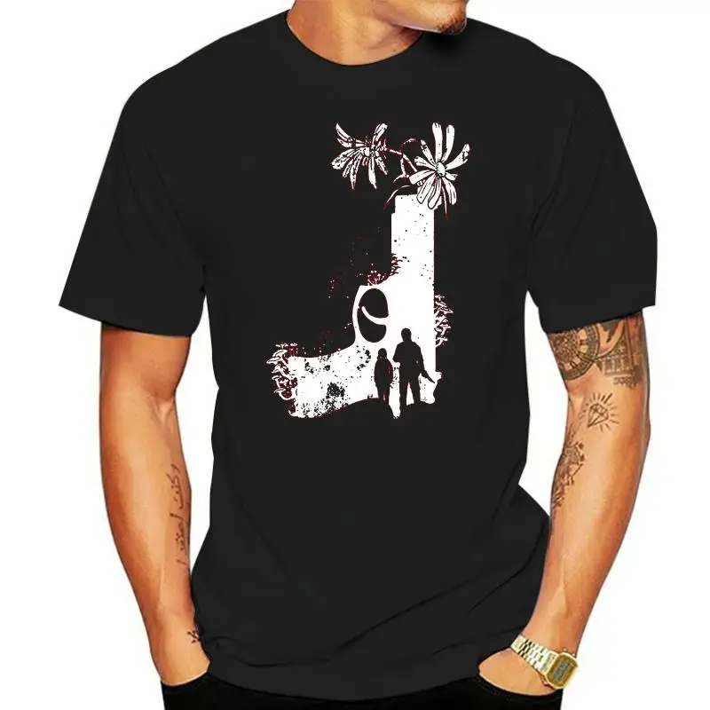 The Last Of Us Tlou Video Game Artistic Design 2 Graphic Tee Men T-Shirt Cool Casual Shirt
