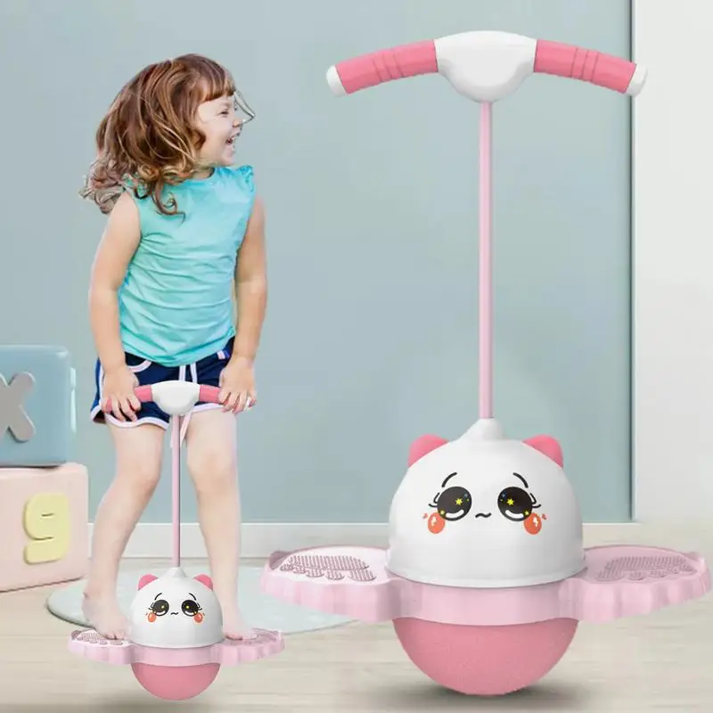 Детская Антискользящая игрушка для прыжков с искусственным фитнес-упражнениями