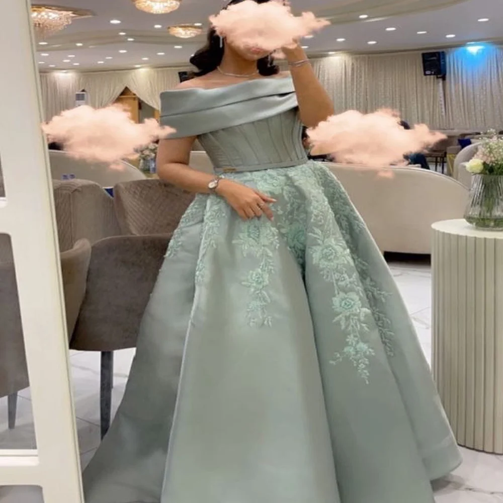 

Serendipity Summer Floor-Length A-Line Formal Occasion Evening Dress Elegant Appliques Party Dress for Charming Women 2023