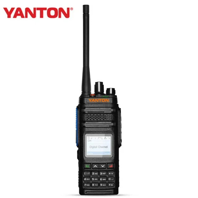 IP66 водонепроницаемая 100-милизовая рация UHF YANTON DM-860 10 Вт DMR цифровая радиостанция